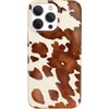 image:imageVELVET CAVIAR for iPhone 15 Pro Max Case  Compatible with MagSafe  10ft Drop Tested  Protective Designer Cases  Supergirl Krypto GlitterCocoa Cow Print