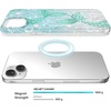 image:imageVELVET CAVIAR for iPhone 15 Pro Max Case  Compatible with MagSafe  10ft Drop Tested  Protective Designer Cases  Supergirl Krypto GlitterMermaid Glitter Holo