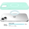 image:imageVELVET CAVIAR for iPhone 15 Pro Max Case  Compatible with MagSafe  10ft Drop Tested  Protective Designer Cases  Supergirl Krypto GlitterMint Jelly