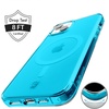 image:imageVELVET CAVIAR for iPhone 15 Pro Max Case  Compatible with MagSafe  10ft Drop Tested  Protective Designer Cases  Supergirl Krypto GlitterNeon Blue