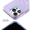 image:imageVELVET CAVIAR for iPhone 15 Pro Max Case  Compatible with MagSafe  10ft Drop Tested  Protective Designer Cases  Supergirl Krypto GlitterPurple Lilac Leopard