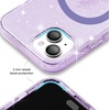 image:imageVELVET CAVIAR for iPhone 15 Pro Max Case  Compatible with MagSafe  10ft Drop Tested  Protective Designer Cases  Supergirl Krypto GlitterStardust Lilac Glitter