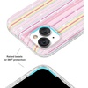 image:imageVELVET CAVIAR for iPhone 15 Pro Max Case  Compatible with MagSafe  10ft Drop Tested  Protective Designer Cases  Supergirl Krypto GlitterSunkissed Stripes Glitter
