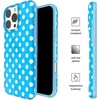 image:imageVELVET CAVIAR for iPhone 16 Case  Compatible with MagSafe 10ft Drop Tested  Protective Designer Cases  Supergirl Krypto GlitterAquamarine Polka Dot