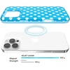 image:imageVELVET CAVIAR for iPhone 16 Case  Compatible with MagSafe 10ft Drop Tested  Protective Designer Cases  Supergirl Krypto GlitterAquamarine Polka Dot