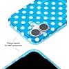 image:imageVELVET CAVIAR for iPhone 16 Case  Compatible with MagSafe 10ft Drop Tested  Protective Designer Cases  Supergirl Krypto GlitterAquamarine Polka Dot