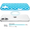image:imageVELVET CAVIAR for iPhone 16 Case  Compatible with MagSafe 10ft Drop Tested  Protective Designer Cases  Supergirl Krypto GlitterAquamarine Polka Dot