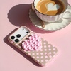 image:imageVELVET CAVIAR for iPhone 16 Case  Compatible with MagSafe 10ft Drop Tested  Protective Designer Cases  Supergirl Krypto GlitterBrown Sugar Polka Dot