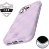 image:imageVELVET CAVIAR for iPhone 16 Case  Compatible with MagSafe 10ft Drop Tested  Protective Designer Cases  Supergirl Krypto GlitterLilac Vibe Checkered