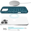image:imageVELVET CAVIAR for iPhone 16 Case  Compatible with MagSafe 10ft Drop Tested  Protective Designer Cases  Supergirl Krypto GlitterMetallic Navy Leopard