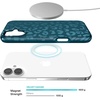 image:imageVELVET CAVIAR for iPhone 16 Case  Compatible with MagSafe 10ft Drop Tested  Protective Designer Cases  Supergirl Krypto GlitterMetallic Navy Leopard
