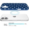 image:imageVELVET CAVIAR for iPhone 16 Case  Compatible with MagSafe 10ft Drop Tested  Protective Designer Cases  Supergirl Krypto GlitterMidnight Polka Dot