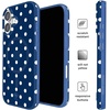 image:imageVELVET CAVIAR for iPhone 16 Case  Compatible with MagSafe 10ft Drop Tested  Protective Designer Cases  Supergirl Krypto GlitterMidnight Polka Dot