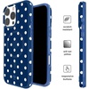 image:imageVELVET CAVIAR for iPhone 16 Case  Compatible with MagSafe 10ft Drop Tested  Protective Designer Cases  Supergirl Krypto GlitterMidnight Polka Dot