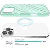 image:imageVELVET CAVIAR for iPhone 16 Case  Compatible with MagSafe 10ft Drop Tested  Protective Designer Cases  Supergirl Krypto GlitterMint Chrome Polka Dot
