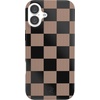 image:imageVELVET CAVIAR for iPhone 16 Case  Compatible with MagSafe 10ft Drop Tested  Protective Designer Cases  Supergirl Krypto GlitterMocha Vibe Checkered