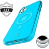 image:imageVELVET CAVIAR for iPhone 16 Case  Compatible with MagSafe 10ft Drop Tested  Protective Designer Cases  Supergirl Krypto GlitterNeon Blue