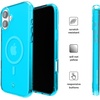 image:imageVELVET CAVIAR for iPhone 16 Case  Compatible with MagSafe 10ft Drop Tested  Protective Designer Cases  Supergirl Krypto GlitterNeon Blue
