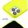 image:imageVELVET CAVIAR for iPhone 16 Case  Compatible with MagSafe 10ft Drop Tested  Protective Designer Cases  Supergirl Krypto GlitterNeon Yellow