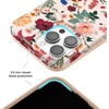 image:imageVELVET CAVIAR for iPhone 16 Case  Compatible with MagSafe 10ft Drop Tested  Protective Designer Cases  Supergirl Krypto GlitterNude Vintage Floral