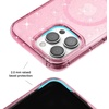 image:imageVELVET CAVIAR for iPhone 16 Case  Compatible with MagSafe 10ft Drop Tested  Protective Designer Cases  Supergirl Krypto GlitterPink Stardust Glitter