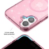 image:imageVELVET CAVIAR for iPhone 16 Case  Compatible with MagSafe 10ft Drop Tested  Protective Designer Cases  Supergirl Krypto GlitterPink Stardust Glitter