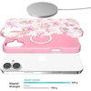 image:imageVELVET CAVIAR for iPhone 16 Case  Compatible with MagSafe 10ft Drop Tested  Protective Designer Cases  Supergirl Krypto GlitterPosie Pink Bow