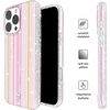 image:imageVELVET CAVIAR for iPhone 16 Case  Compatible with MagSafe 10ft Drop Tested  Protective Designer Cases  Supergirl Krypto GlitterSunkissed Stripes Glitter