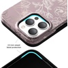image:imageVELVET CAVIAR x Snoopy Phone Case for iPhone 15  Compatible with MagSafe  10ft Drop Tested  Pink Snoopy Be MineDusty Rose Floral