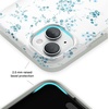 image:imageVELVET CAVIAR x Snoopy Phone Case for iPhone 15  Compatible with MagSafe  10ft Drop Tested  Pink Snoopy Be MineFrench Blue Floral