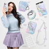 image:imageVELVET CAVIAR x Snoopy Phone Case for iPhone 15  Compatible with MagSafe  10ft Drop Tested  Pink Snoopy Be MineHolographic Moonstone Marble