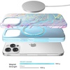 image:imageVELVET CAVIAR x Snoopy Phone Case for iPhone 15  Compatible with MagSafe  10ft Drop Tested  Pink Snoopy Be MineHolographic Moonstone Marble