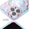 image:imageVELVET CAVIAR x Snoopy Phone Case for iPhone 15  Compatible with MagSafe  10ft Drop Tested  Pink Snoopy Be MineHolographic Moonstone Marble