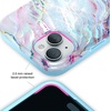 image:imageVELVET CAVIAR x Snoopy Phone Case for iPhone 15  Compatible with MagSafe  10ft Drop Tested  Pink Snoopy Be MineHolographic Moonstone Marble