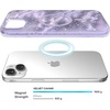 image:imageVELVET CAVIAR x Snoopy Phone Case for iPhone 15  Compatible with MagSafe  10ft Drop Tested  Pink Snoopy Be MineLilac Celestial Stars