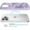 image:imageVELVET CAVIAR x Snoopy Phone Case for iPhone 15  Compatible with MagSafe  10ft Drop Tested  Pink Snoopy Be MineLilac Celestial Stars