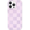 image:imageVELVET CAVIAR x Snoopy Phone Case for iPhone 15  Compatible with MagSafe  10ft Drop Tested  Pink Snoopy Be MineLilac Checkered