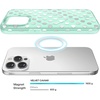 image:imageVELVET CAVIAR x Snoopy Phone Case for iPhone 15  Compatible with MagSafe  10ft Drop Tested  Pink Snoopy Be MineMint Chrome Polka Dot