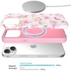 image:imageVELVET CAVIAR x Snoopy Phone Case for iPhone 15  Compatible with MagSafe  10ft Drop Tested  Pink Snoopy Be MinePosie Pink Bow