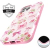 image:imageVELVET CAVIAR x Snoopy Phone Case for iPhone 15  Compatible with MagSafe  10ft Drop Tested  Pink Snoopy Be MinePosie Pink Bow