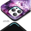image:imageVELVET CAVIAR x Snoopy Phone Case for iPhone 15  Compatible with MagSafe  10ft Drop Tested  Pink Snoopy Be MinePurple Marble