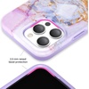 image:imageVELVET CAVIAR x Snoopy Phone Case for iPhone 15  Compatible with MagSafe  10ft Drop Tested  Pink Snoopy Be MineViolet Sky Marble