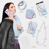 image:imageVELVET CAVIAR x Snoopy Phone Case for iPhone 15  Compatible with MagSafe  10ft Drop Tested  Pink Snoopy Be MineViolet Sky Marble