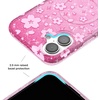 image:imageVELVET CAVIAR x Snoopy Phone Case for iPhone 16 Pro Max  Compatible with MagSafe 10ft Drop Tested  Snoopy Autumn LeavesCherry Blossom Glitter