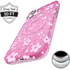 image:imageVELVET CAVIAR x Snoopy Phone Case for iPhone 16 Pro Max  Compatible with MagSafe 10ft Drop Tested  Snoopy Autumn LeavesCherry Blossom Glitter