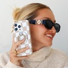 image:imageVELVET CAVIAR x Snoopy Phone Case for iPhone 16 Pro Max  Compatible with MagSafe 10ft Drop Tested  Snoopy Autumn LeavesNude Vibe Checkered