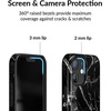 image:imageVelvet Caviar Compatible with iPhone 12 Mini Case for Women Cute  10ft Drop Tested  Protective Phone Cover Geometric MarbleBlack Marble
