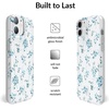 image:imageVelvet Caviar Compatible with iPhone 12 Mini Case for Women Cute  10ft Drop Tested  Protective Phone Cover Geometric MarbleFrench Blue Floral