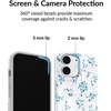 image:imageVelvet Caviar Compatible with iPhone 12 Mini Case for Women Cute  10ft Drop Tested  Protective Phone Cover Geometric MarbleFrench Blue Floral