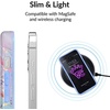 image:imageVelvet Caviar Compatible with iPhone 12 Mini Case for Women Cute  10ft Drop Tested  Protective Phone Cover Geometric MarbleHolographic Moonstone